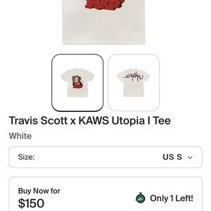 Cactus Jack x KAWS UTOPIA Tee